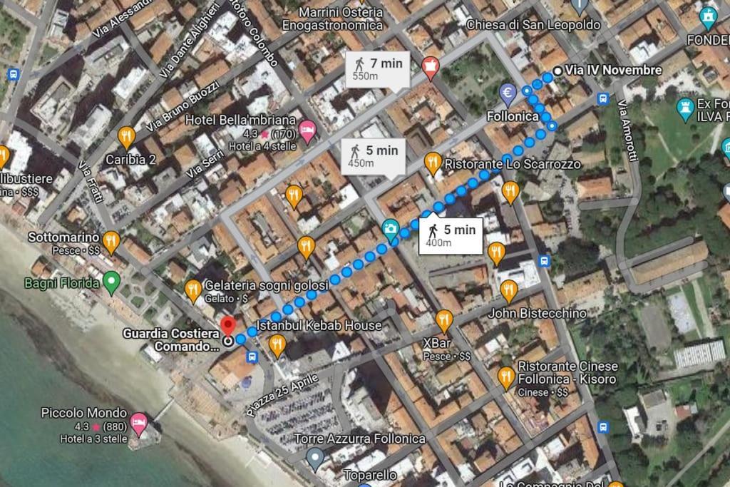 Puzzle Al Mare Lägenhet Follonica Exteriör bild